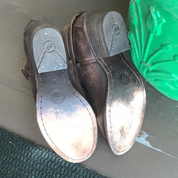 Leather Ankle Boots - Picture 5 of 6